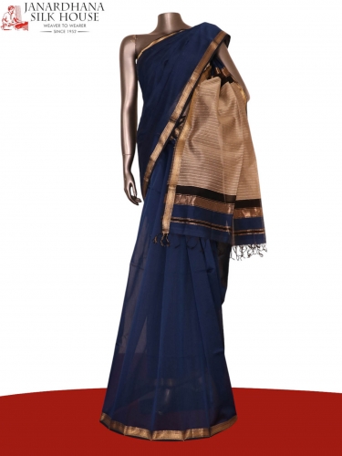 Traditional Handloom Pure Maheshwari Cotton